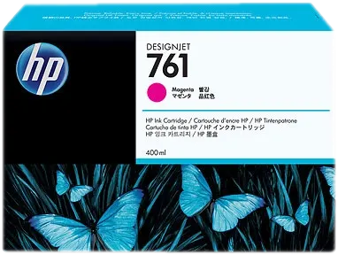 HP 761 Magenta Cartouche d'encre CM993A — Consommables informatiques