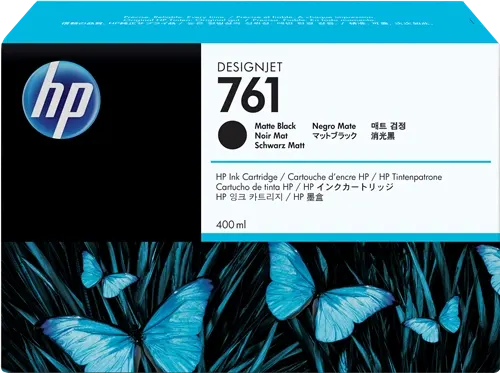 HP 761 Noir(e) Cartouche d'encre CM991A — Consommables informatiques