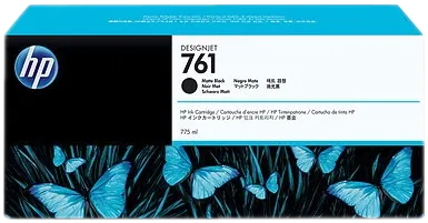 HP 761 Noir (Matt) Cartouche d'encre CM997A — Consommables informatiques
