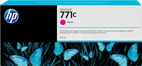 HP 771C Magenta Cartouche d'encre B6Y09A — Consommables informatiques