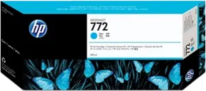 HP 772 Cyan Cartouche d'encre CN636A — Consommables informatiques