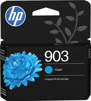 HP 903 Cyan Cartouche d'encre T6L87AE — Consommables informatiques