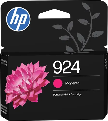 HP 924 Magenta Cartouche d'encre 4K0U4NE — Consommables informatiques