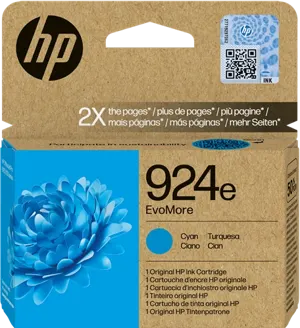 HP 924e Cyan Cartouche d'encre 4K0U7NE — Consommables informatiques