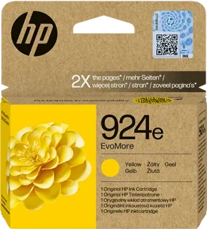 HP 924e Jaune Cartouche d'encre 4K0U9NE — Consommables informatiques