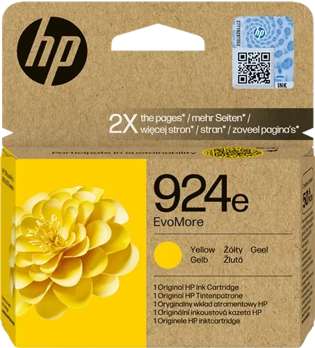 HP 924e Jaune Cartouche d'encre 4K0U9NE — Consommables informatiques