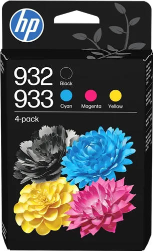 HP 932 / 933 Multipack Noir(e) / Cyan / Magenta / Jaune — Consommables informatiques