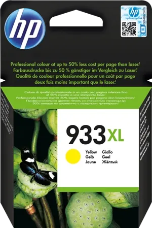 HP 933 XL Jaune Cartouche d'encre CN056AE — Consommables informatiques