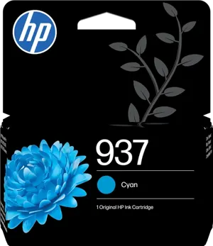 HP 937 Cyan Cartouche d'encre 4S6W2NE — Consommables informatiques