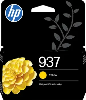 HP 937 Jaune Cartouche d'encre 4S6W4NE — Consommables informatiques