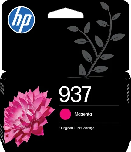 HP 937 Magenta Cartouche d'encre 4S6W3NE — Consommables informatiques