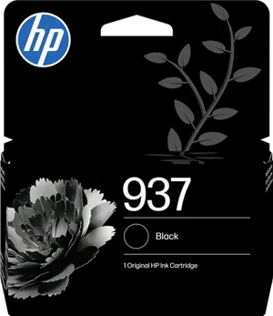 HP 937 Noir(e) Cartouche d'encre 4S6W5NE — Consommables informatiques