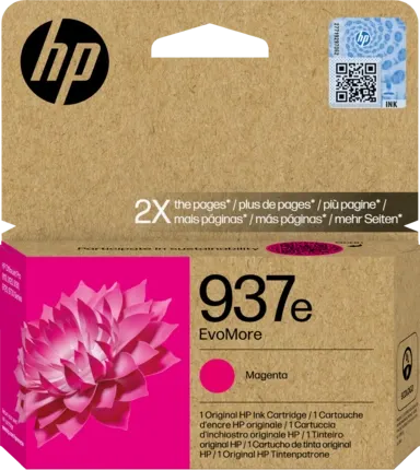 HP 937e Magenta Cartouche d'encre 4S6W7NE — Consommables informatiques
