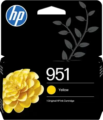 HP 951 Jaune Cartouche d'encre CN052AE — Consommables informatiques