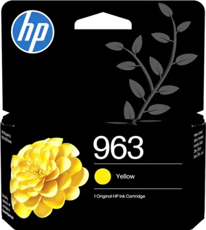 HP 963 Jaune Cartouche d'encre 3JA25AE — Consommables informatiques