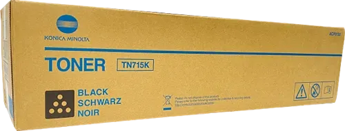 Konica Minolta TN-715K Noir(e) Toner — Consommables informatiques