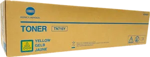 Konica Minolta TN-715Y Jaune Toner — Consommables informatiques