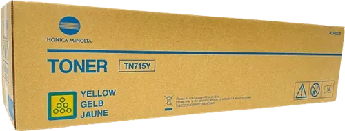 Konica Minolta TN-715Y Jaune Toner — Consommables informatiques