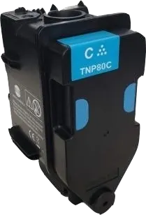 Konica Minolta TNP-80C Cyan Toner — Consommables informatiques
