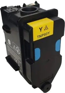 Konica Minolta TNP-80Y Jaune Toner — Consommables informatiques