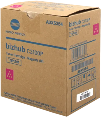 Konica Minolta TNP50M Magenta Toner — Consommables informatiques