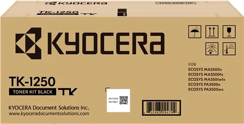 Kyocera TK-1250 Noir(e) Toner — Consommables informatiques