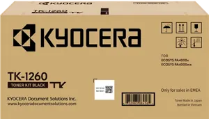 Kyocera TK-1260 Noir(e) Toner — Consommables informatiques