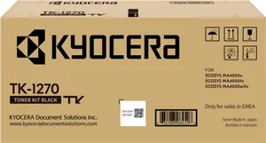 Kyocera TK-1270 Noir(e) Toner — Consommables informatiques