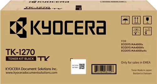 Kyocera TK-1270 Noir(e) Toner — Consommables informatiques