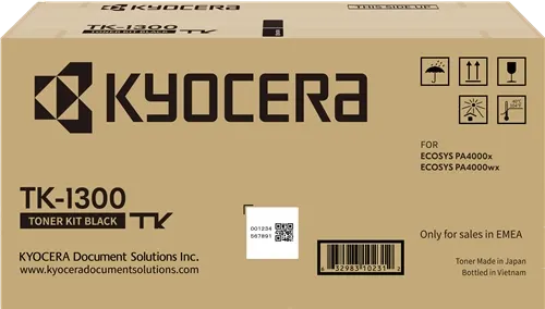 Kyocera TK-1300 Noir(e) Toner — Consommables informatiques