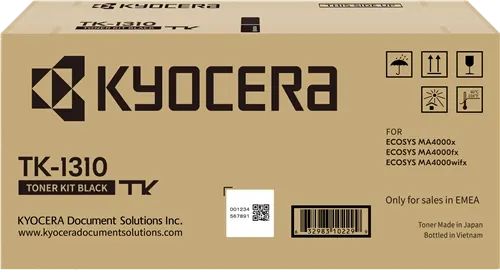 Kyocera TK-1310 Noir(e) Toner — Consommables informatiques