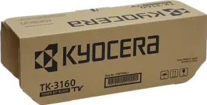 Kyocera TK-3160 Noir(e) Toner — Consommables informatiques