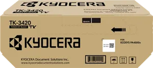 Kyocera TK-3420 Noir(e) Toner — Consommables informatiques