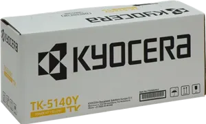 Kyocera TK-5140Y Jaune Toner — Consommables informatiques