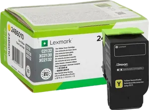 Lexmark 24B6010 Jaune Toner — Consommables informatiques