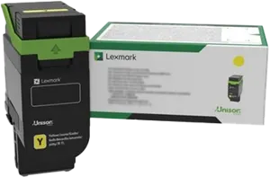 Lexmark 24B7551 Jaune Toner — Consommables informatiques
