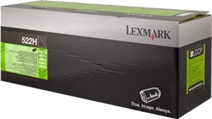 Lexmark 522H Noir(e) Toner — Consommables informatiques