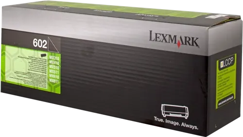 Lexmark 602 Noir(e) Toner — Consommables informatiques