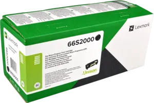 Lexmark 66S2000 Noir(e) Toner — Consommables informatiques