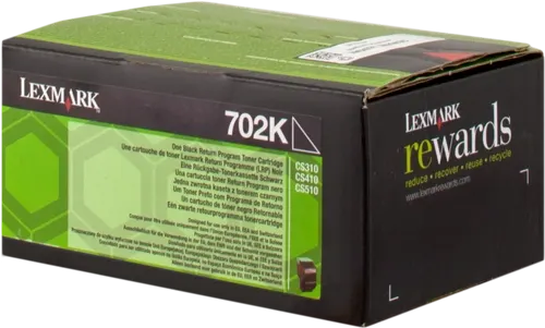 Lexmark 702K Noir(e) Toner — Consommables informatiques