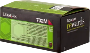 Lexmark 702M Magenta Toner — Consommables informatiques