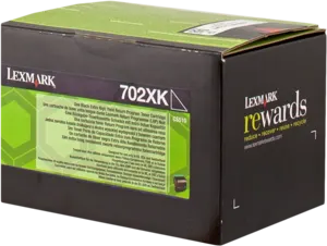 Lexmark 702XK Noir(e) Toner — Consommables informatiques