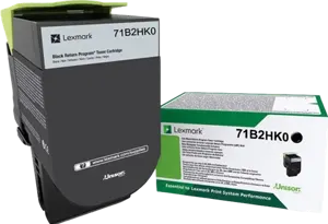 Lexmark 71B2HK0 Noir(e) Toner — Consommables informatiques