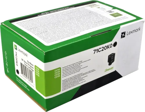 Lexmark 71C20K0 Noir(e) Toner — Consommables informatiques