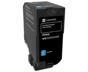 Lexmark 74C20C0 Cyan Toner — Consommables informatiques