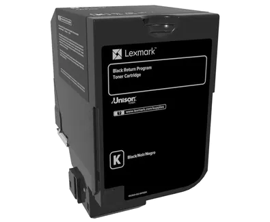 Lexmark 74C20K0 Noir(e) Toner — Consommables informatiques