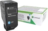 Lexmark 74C2HCE Cyan Toner — Consommables informatiques
