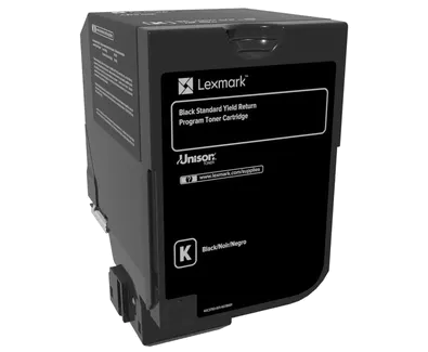 Lexmark 74C2SK0 Noir(e) Toner — Consommables informatiques