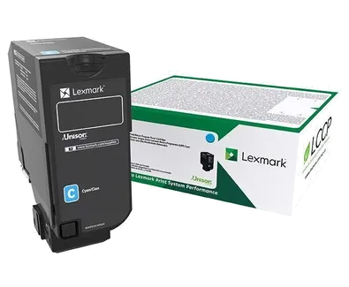 Lexmark 75B20C0 Cyan Toner — Consommables informatiques