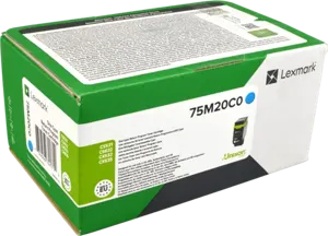 Lexmark 75M2XC0 Cyan Toner — Consommables informatiques